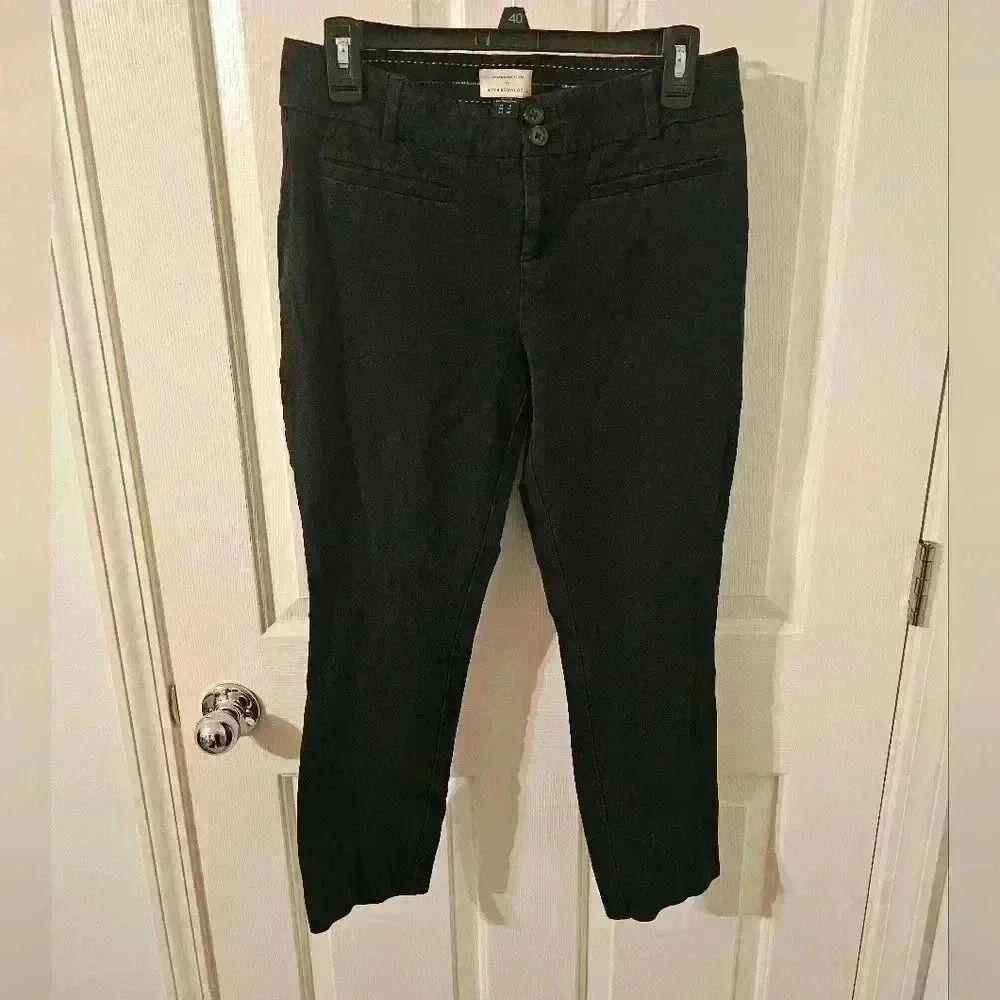 Anthropologie The Essential Slim Pants Size 8